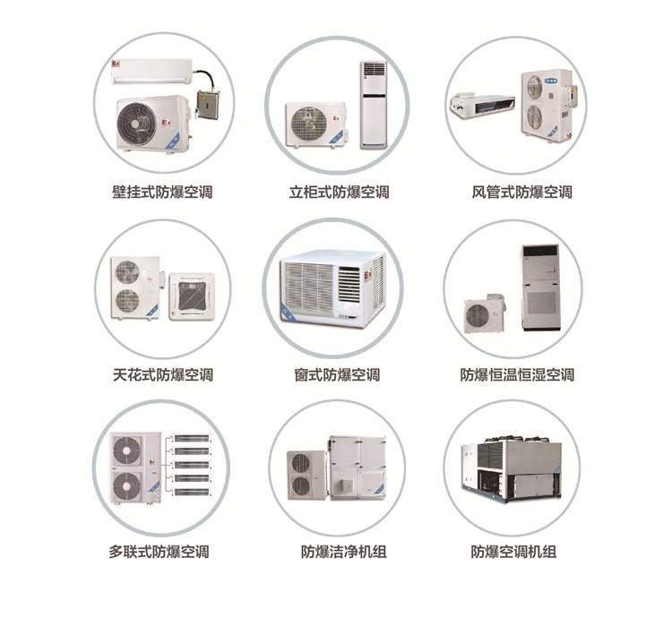 石化化工用空調(diào)-吊頂全新風防爆空調(diào)