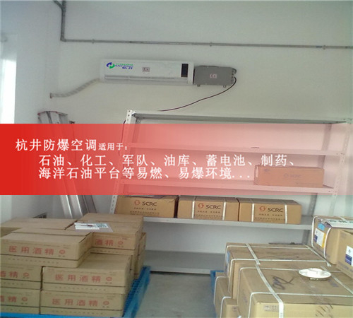 硫化氫倉(cāng)庫(kù)防爆空調(diào)機(jī)案例圖